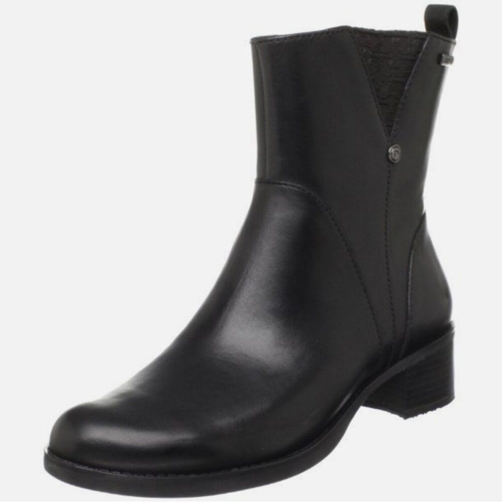 NWOB Rockport Addison Black Waterproof Boots
